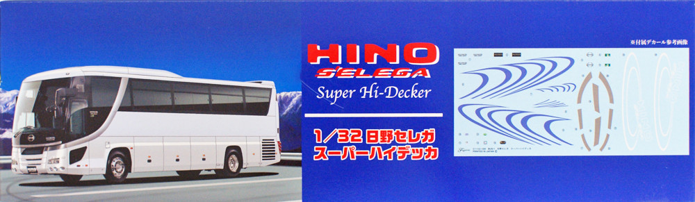 Fujimi 011103 Hino S'elega SUPER HIGH DECKER 1/ | PlazaJapan