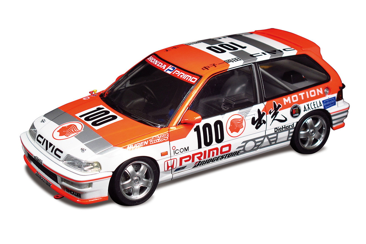 Aoshima 05146 Honda Civic EF9 Gr.A '91 Idemitsu | PlazaJapan