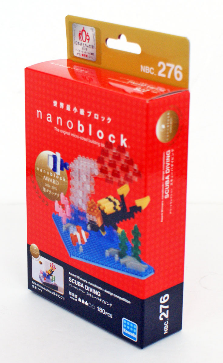 Kawada NBC-276 nanoblock Scuba Diving | PlazaJapan