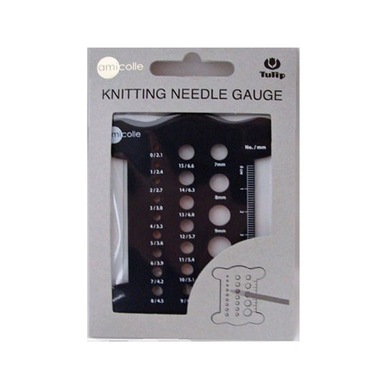 Tulip Knitting Needle Gauge : Navy 
