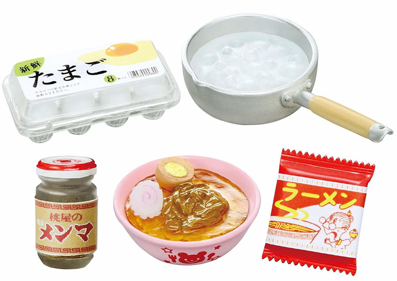 RE-MENT Momoya the Japanese nostalgic meals Full Set BOX of 8 pcs from JAPAN NEW 