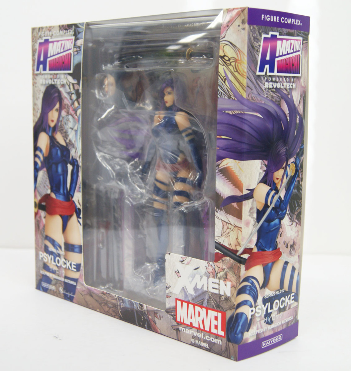 Kaiyodo Amazing Yamaguchi 010 Psylocke Revoltech | PlazaJapan