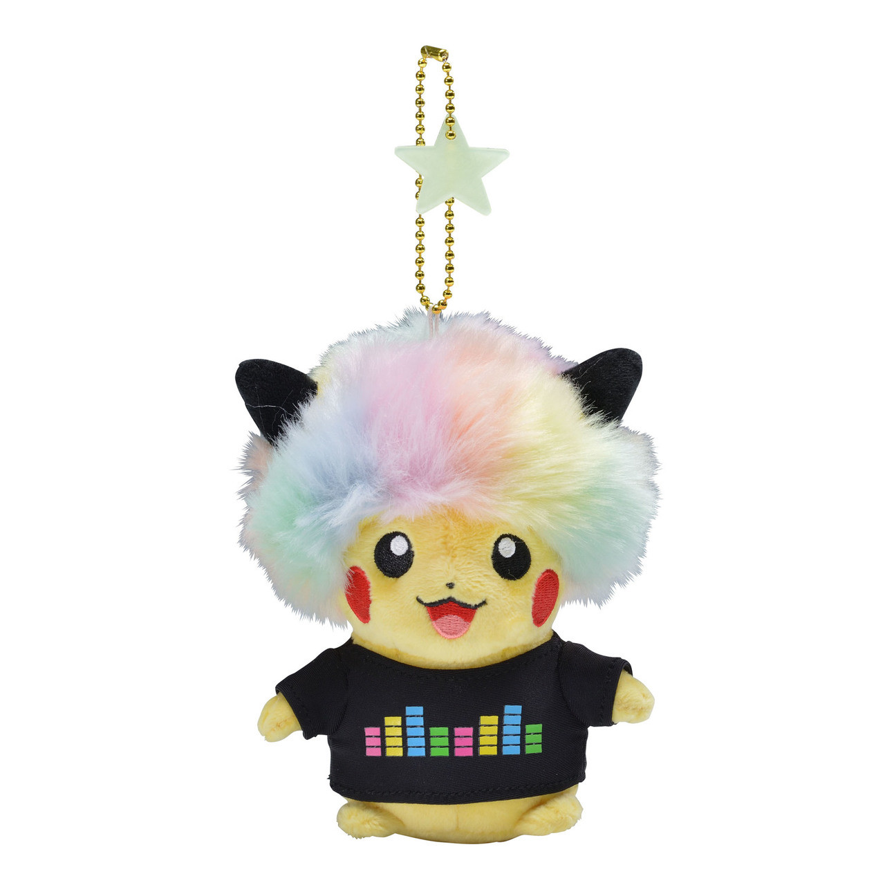 afro pikachu plush