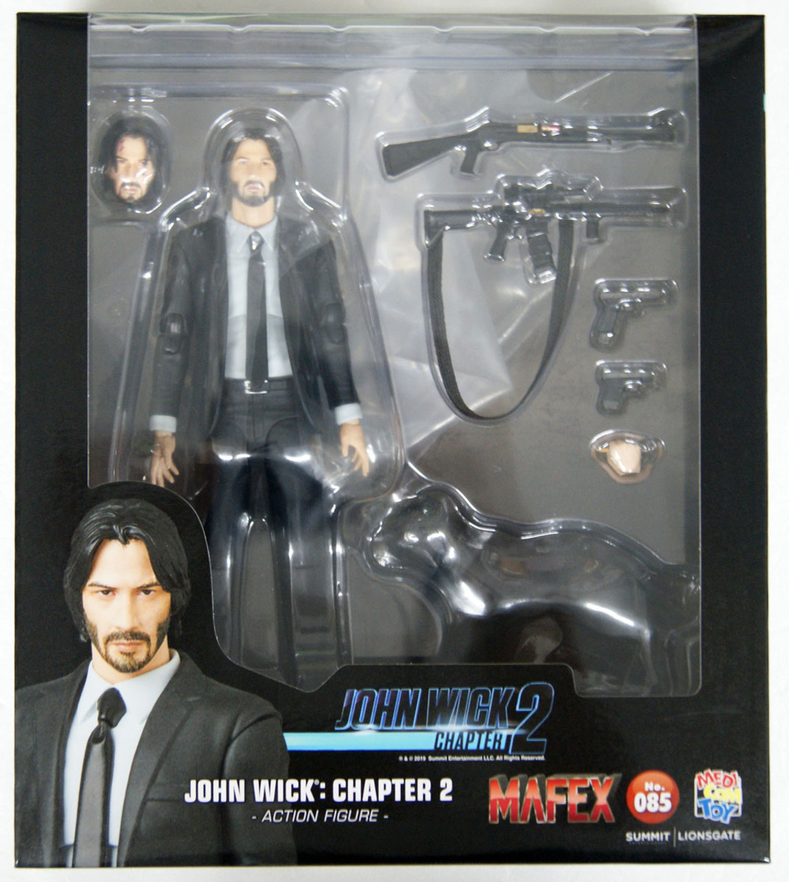 JAPAN IMPORT AUTHENTIC Mafex John Wick Chapter 2 Action Figure - John Wick