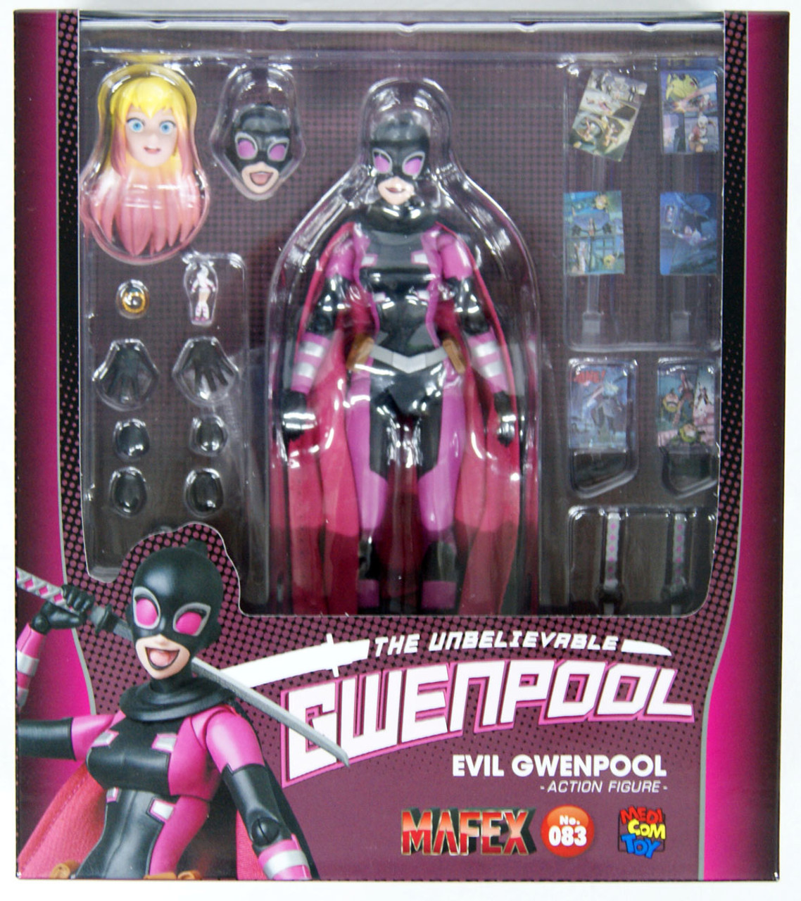 Medicom MAFEX 083 Evil Gwenpool Figure