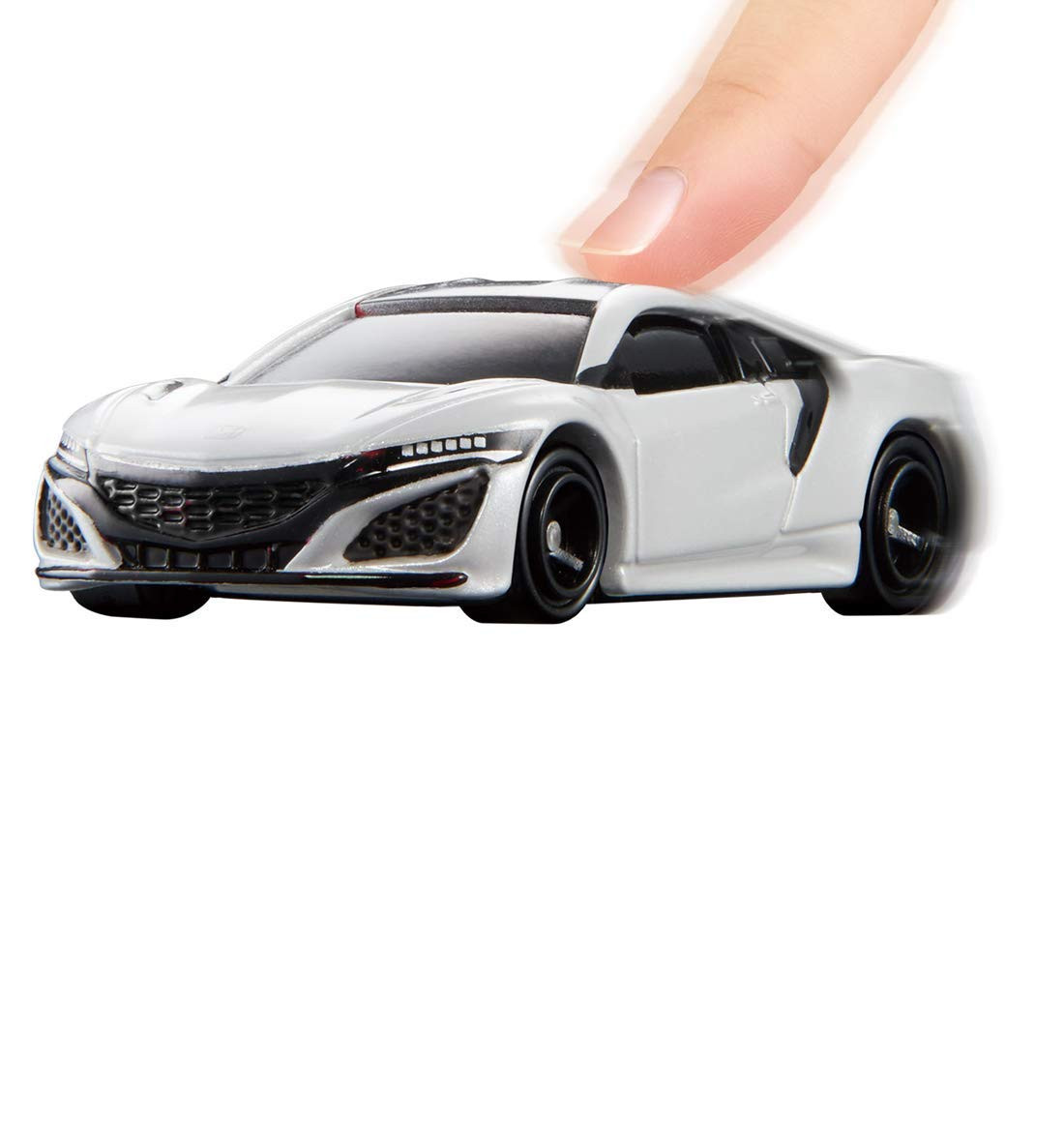 Takara Tomy Tomica 4D 04 Honda NSX Casino White | PlazaJapan
