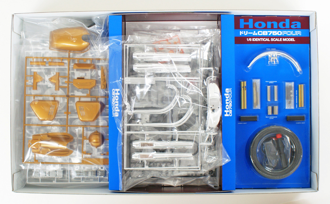 Tamiya 16001 Honda CB750 FOUR 1/6 Scale Kit | PlazaJapan
