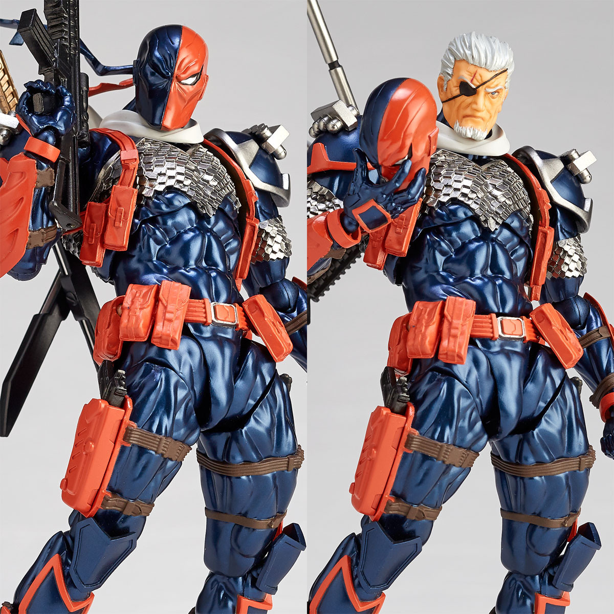 AMAZING YAMAGUCHI DEATHSTROKE フィギュア Amazon.com: Kaiyodo Revoltech Amazing Yamaguchi DC Heroes