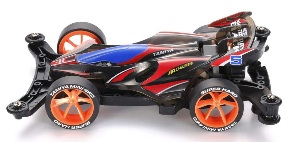 Tamiya 95419 Mini 4WD Aero Manta Ray Black Spec | PlazaJapan Tamiya 95419 Mini 4WD Aero Manta Ray Black Spec | PlazaJapan