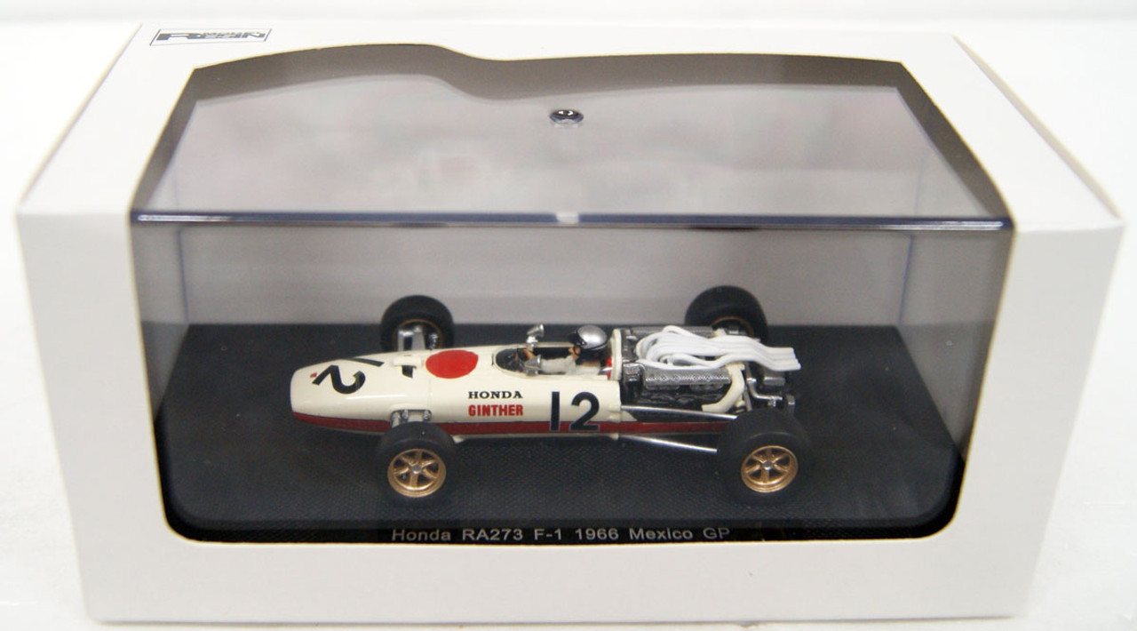 Ebbro 44262 Honda RA273 1966 Mexico GP No.12 (White) 1/43 Scale