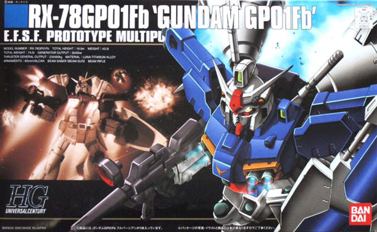 GUNDAM/GPO1/Fb未開封 Amazon.com: Bandai Hobby RG#13 RX-78 GP01 Gundam GP-01Fb