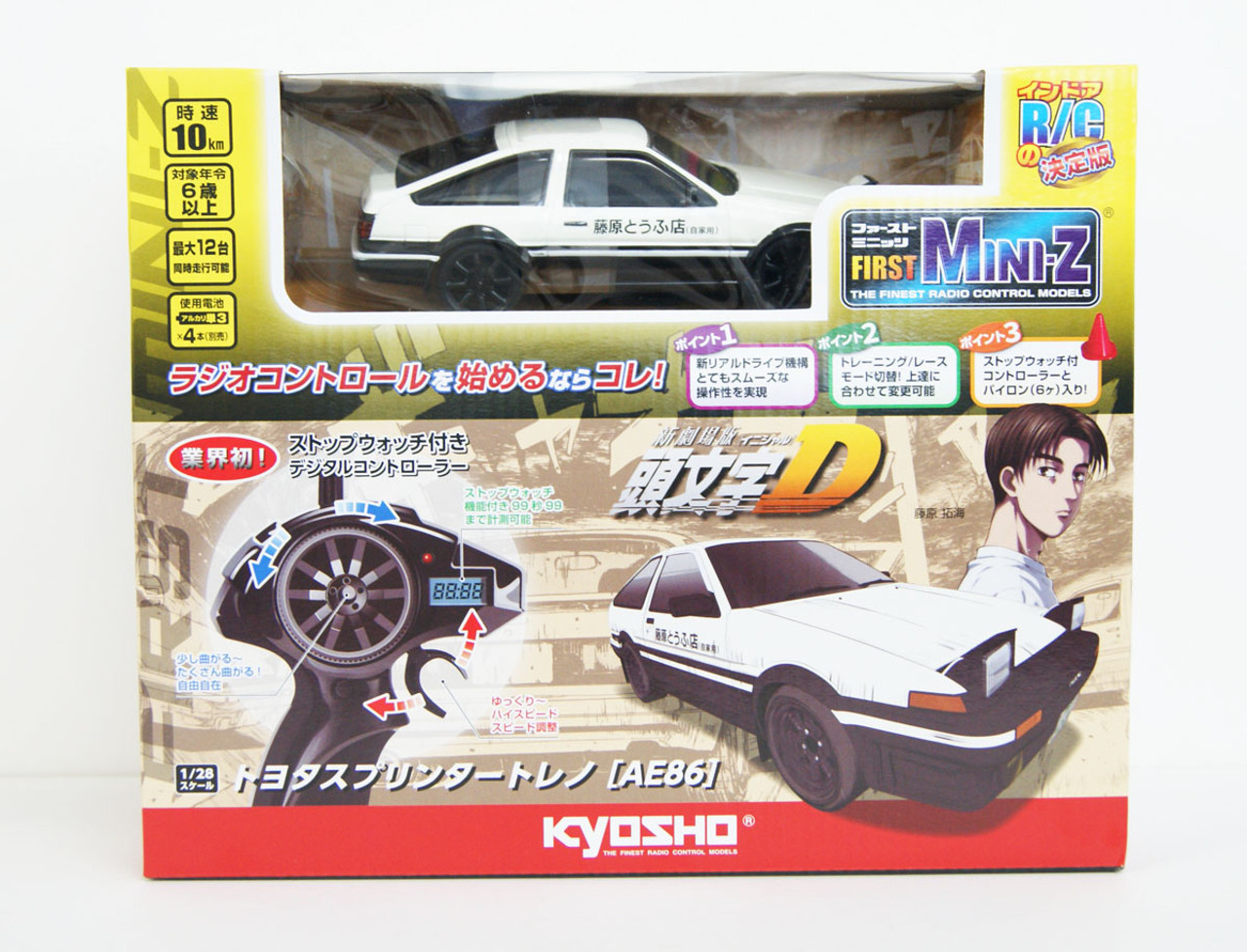 Kyosho First MINI-Z 66601 Initial D Toyota SPRI | PlazaJapan