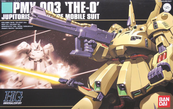 Bandai HGUC 036 GUNDAM PMX-003 THE-O 1/144 | PlazaJapan