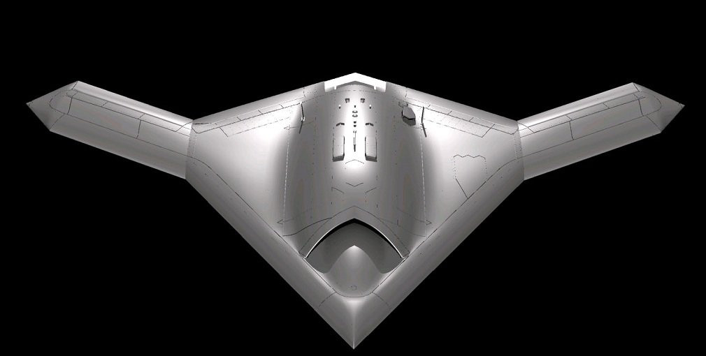 Platz AC-7 USAF Northrop Grumman X-47B UCAS 1/72 Model Kit