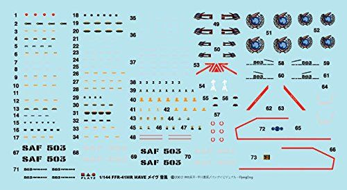 Platz SSY-1 Mave Yukikaze Normal Jet Version 1/144 Scale Model Kit