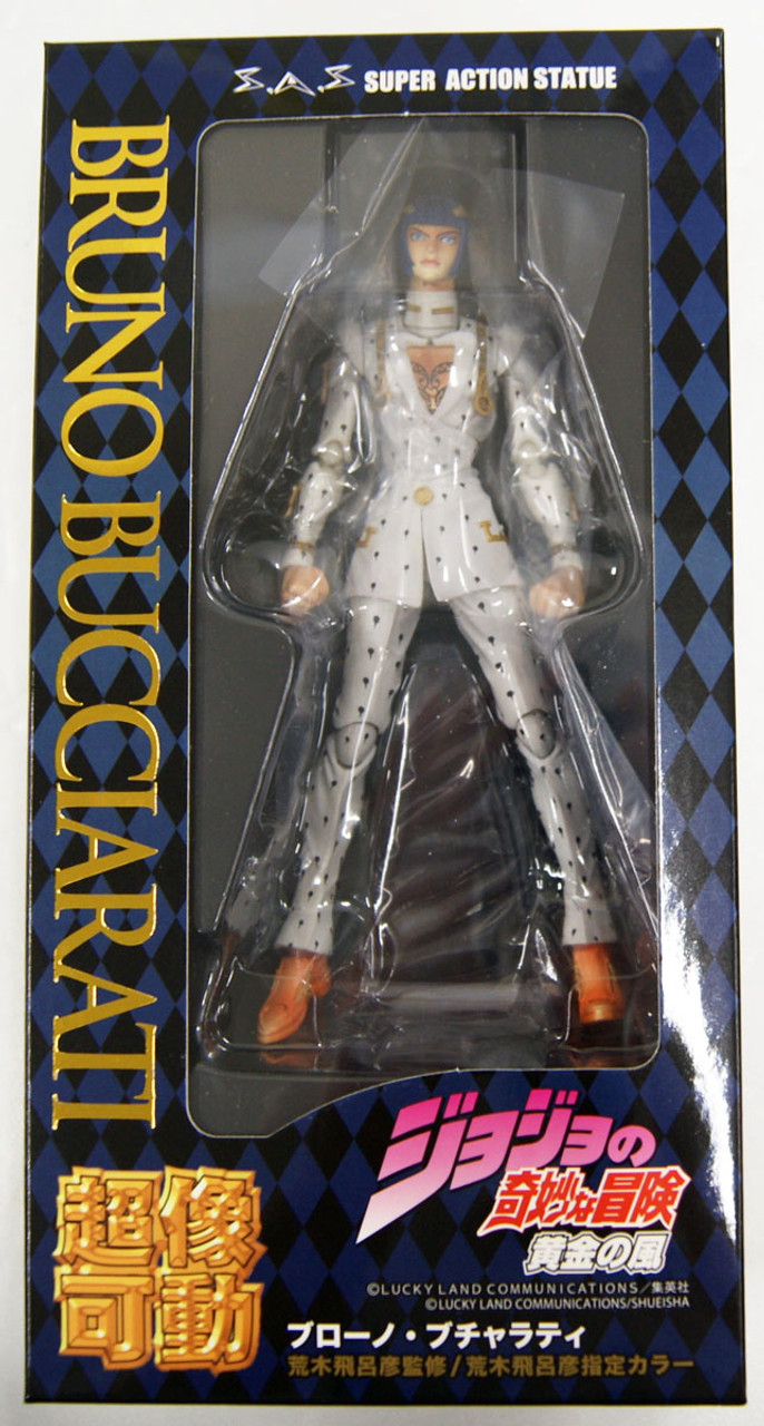 ジョジョの奇妙な冒険 S.F. & Bruno Bucciarati フィギュア JoJo's Bizarre Adventure - Bruno Bucciarati Action Figure