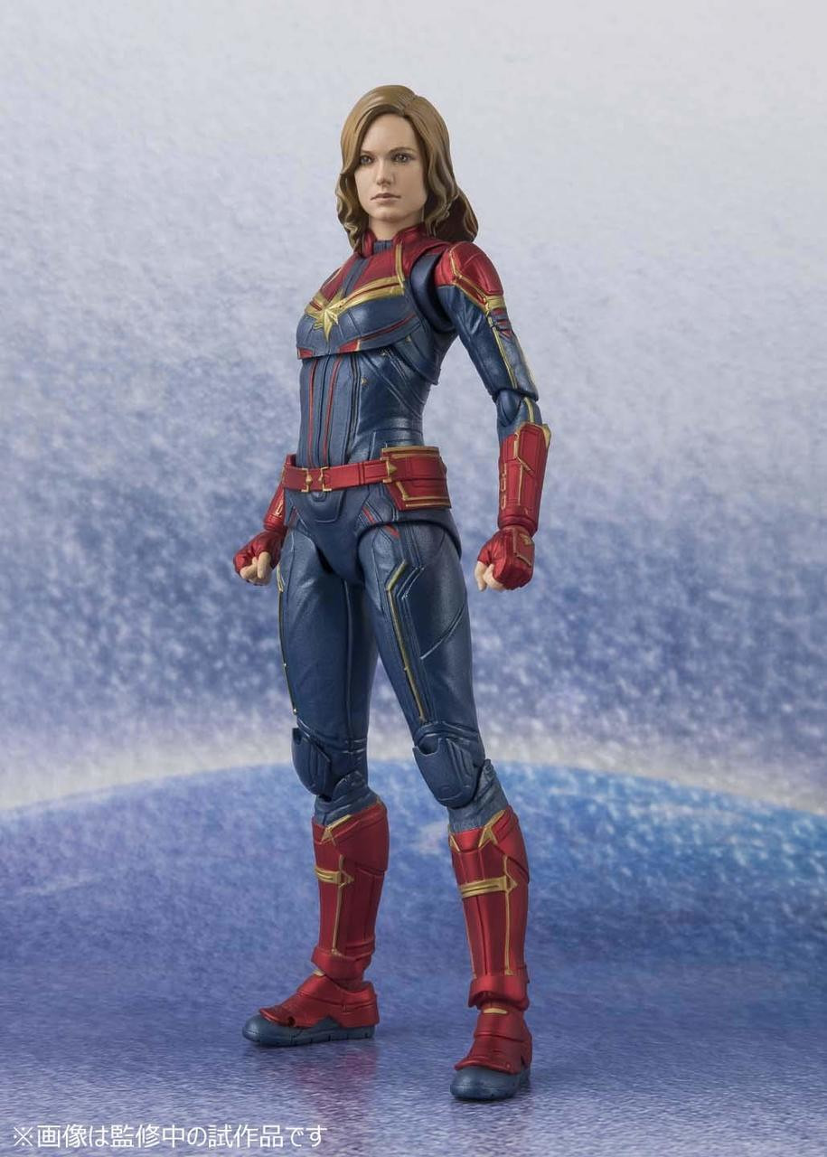Bandai S.H. Figuarts Captain Marvel Figure | PlazaJapan