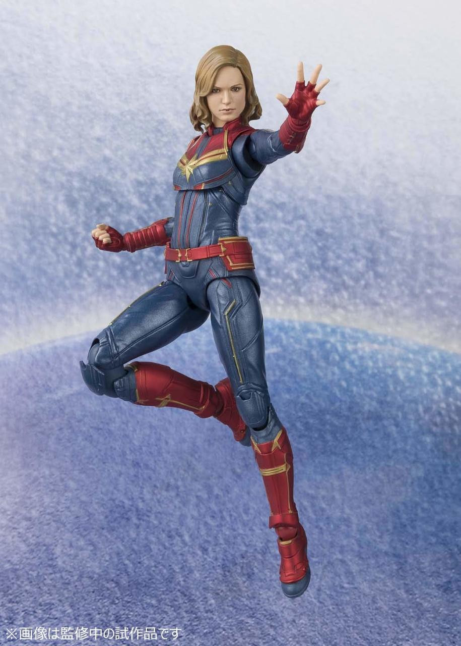 Bandai S.H. Figuarts Captain Marvel Figure | PlazaJapan