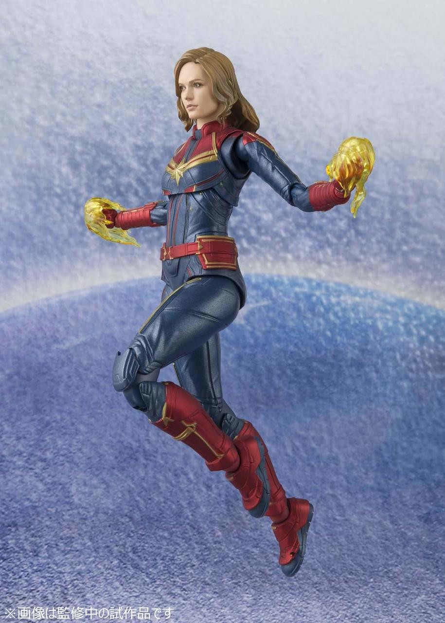 Bandai S.H. Figuarts Captain Marvel Figure | PlazaJapan