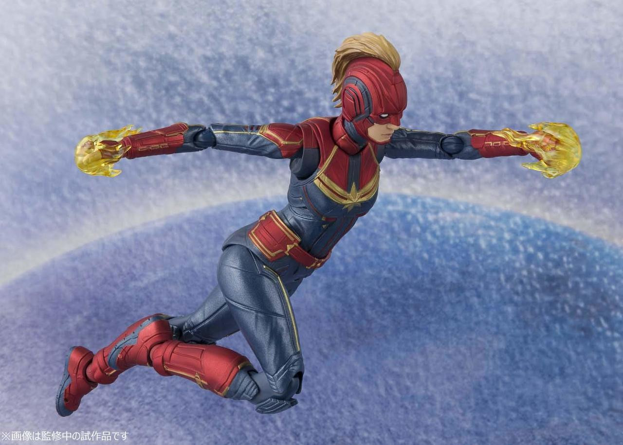 Bandai S.H. Figuarts Captain Marvel Figure | PlazaJapan