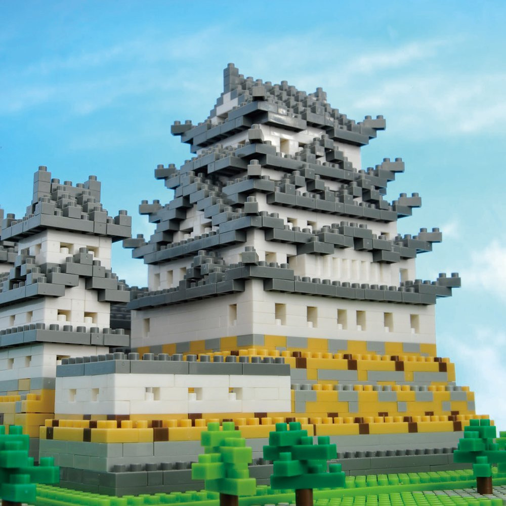 Kawada NB-006 nanoblock Himeji Castle Deluxe Edition (Japan