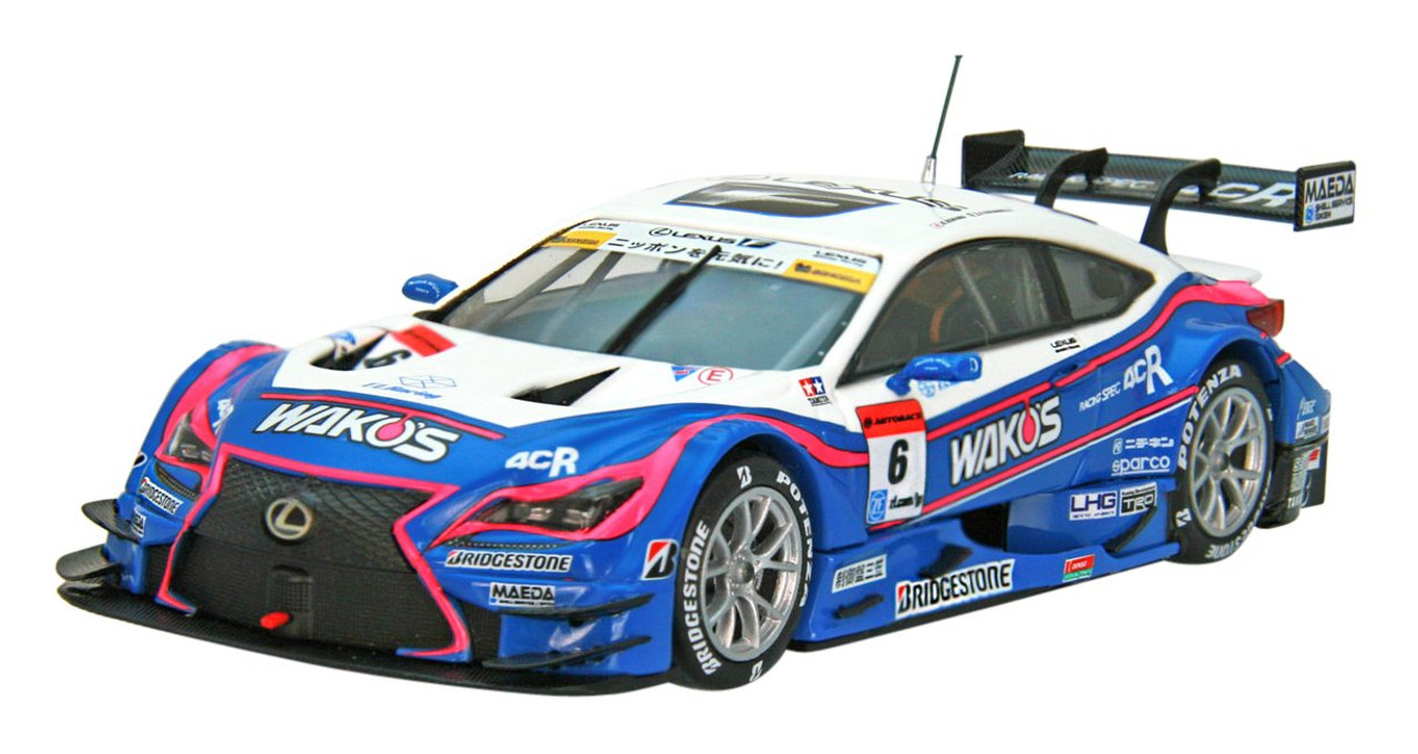 Ebbro 45387 WAKO'S 4CR Lexus RC F Super GT GT500 2016 Rd.1 Okayama 1/43  scale