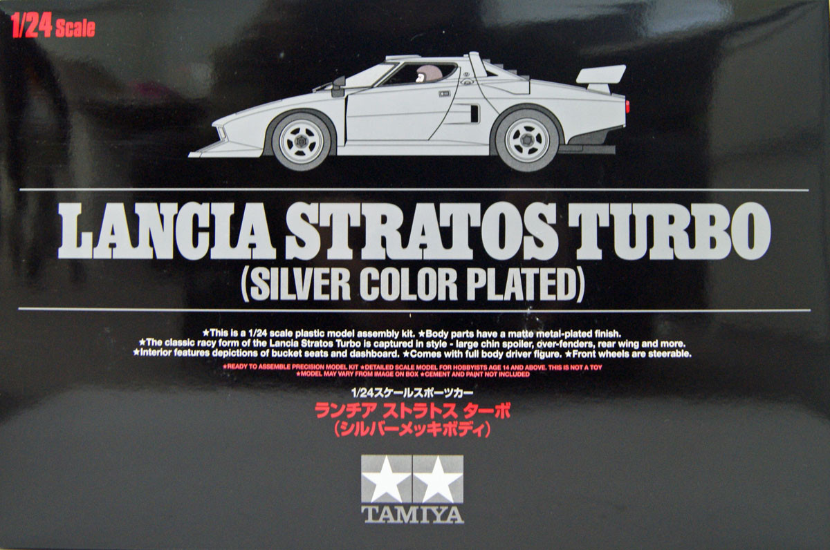 Tamiya 25418 Lancia Stratos Turbo (Silver Color | PlazaJapan