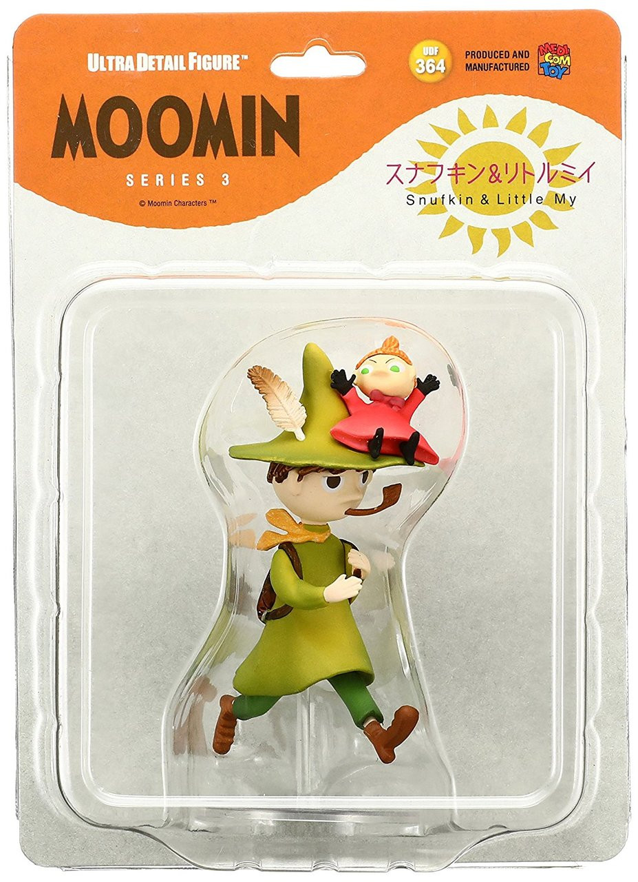 Medicom UDF-364 Ultra Detail Figure Moomin Series 3 Snufkin u0026 Little My