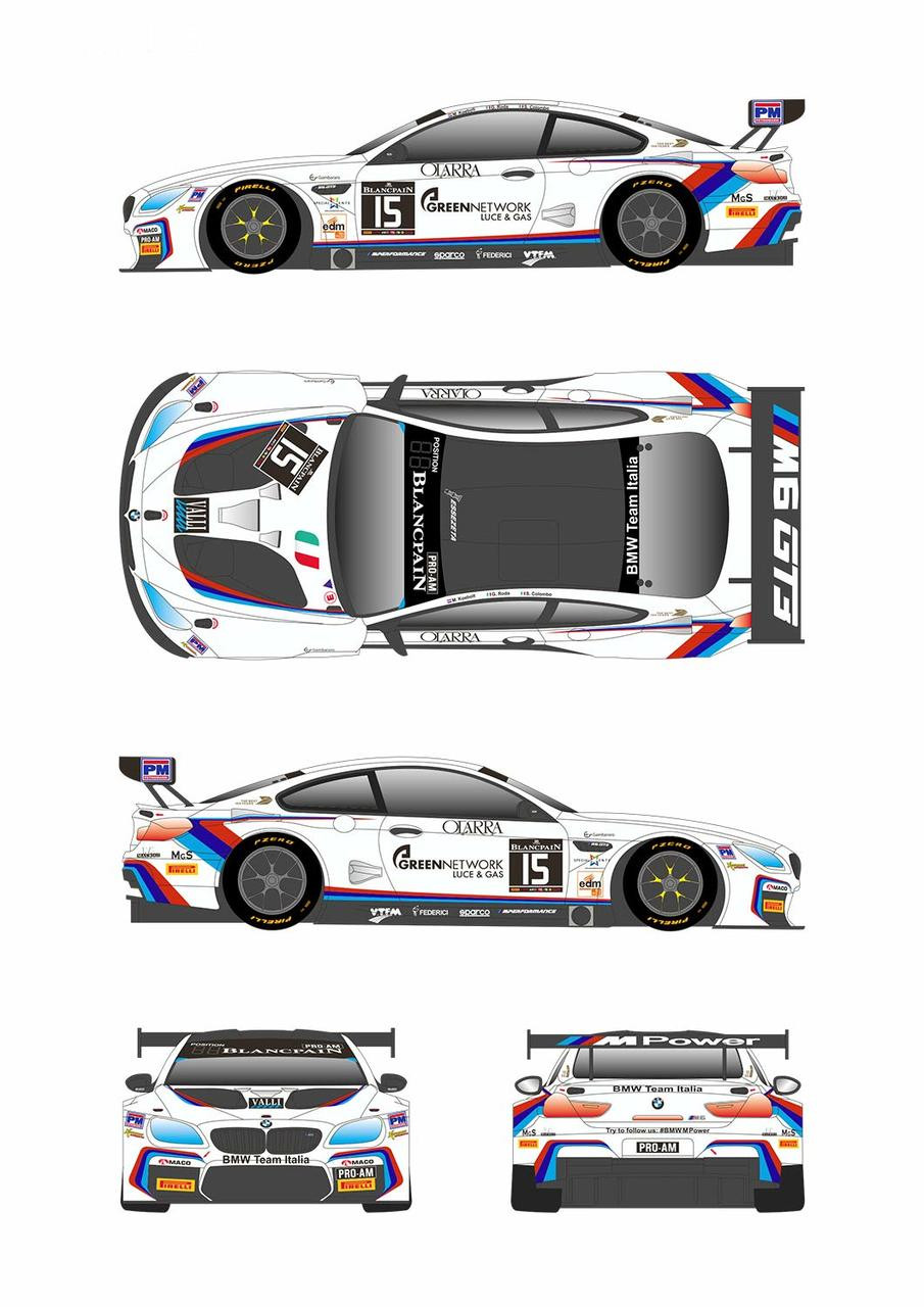 Platz PN24003 NuNu Racing Series BMW M6 GT3 2016| PlazaJapan