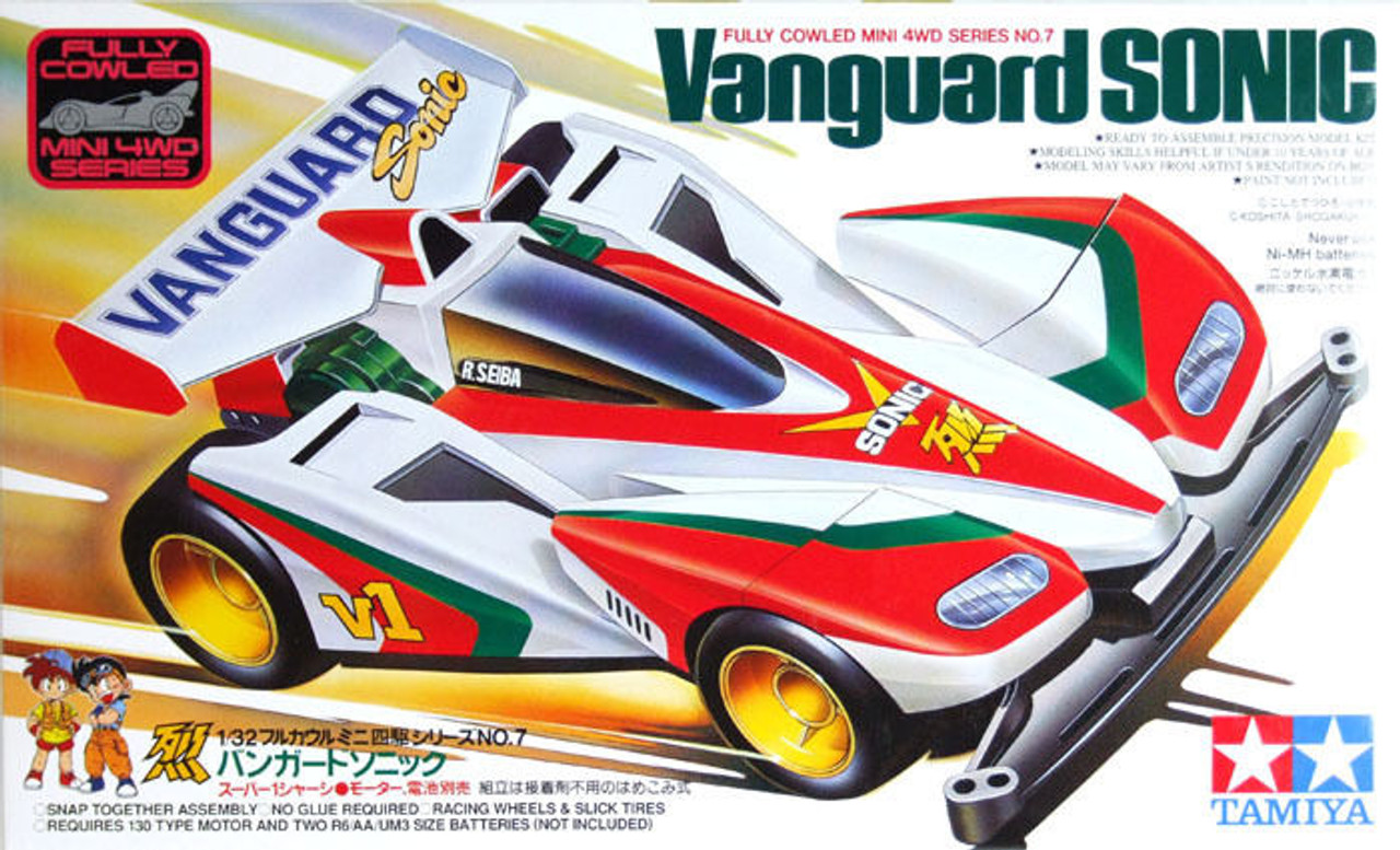 Tamiya 19407 Mini 4WD Vanguard Sonic 1/32 | PlazaJapan
