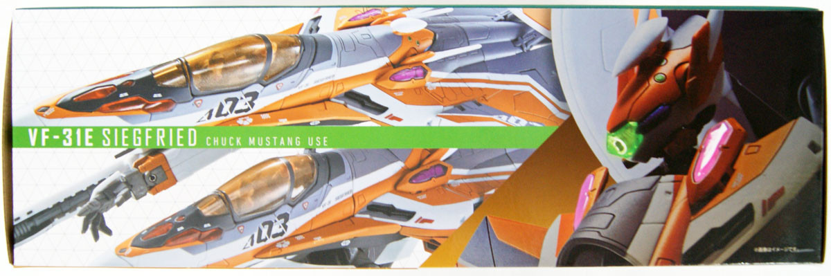 Bandai DX Chogokin VF-31E Siegfried (Chuck Mustang Custom)