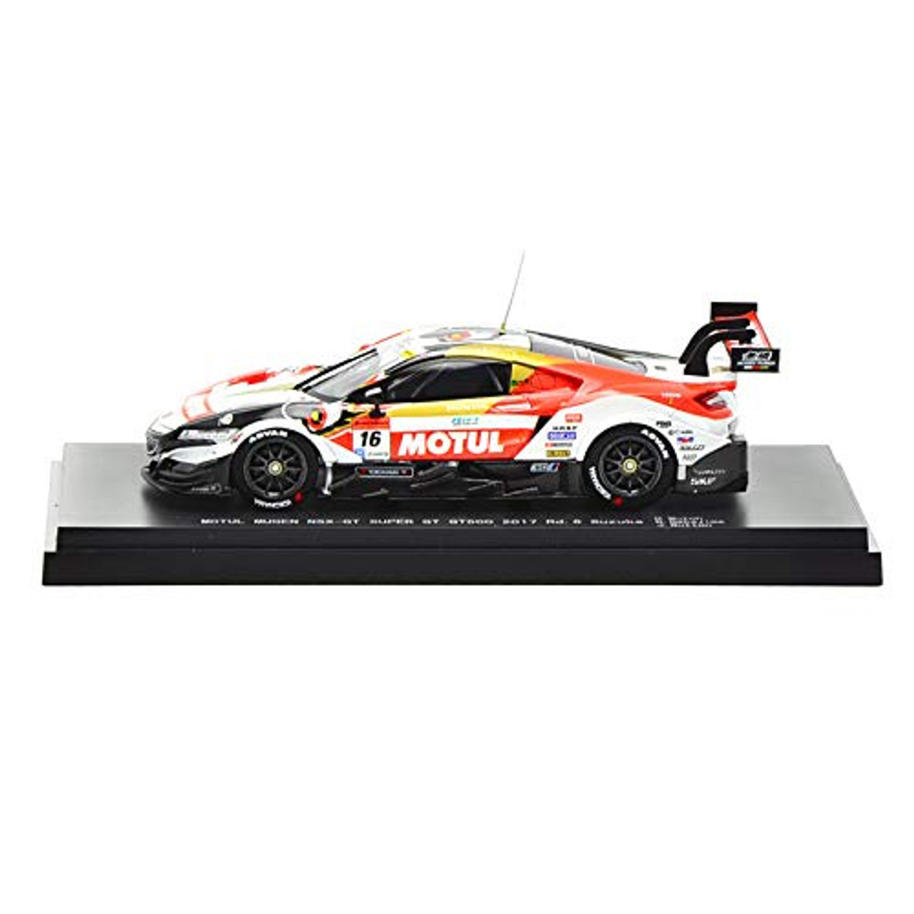 Ebbro 45548 Motul Mugen NSX-GT Super GT GT500 2017 Suzuka No.16 1/43 scale