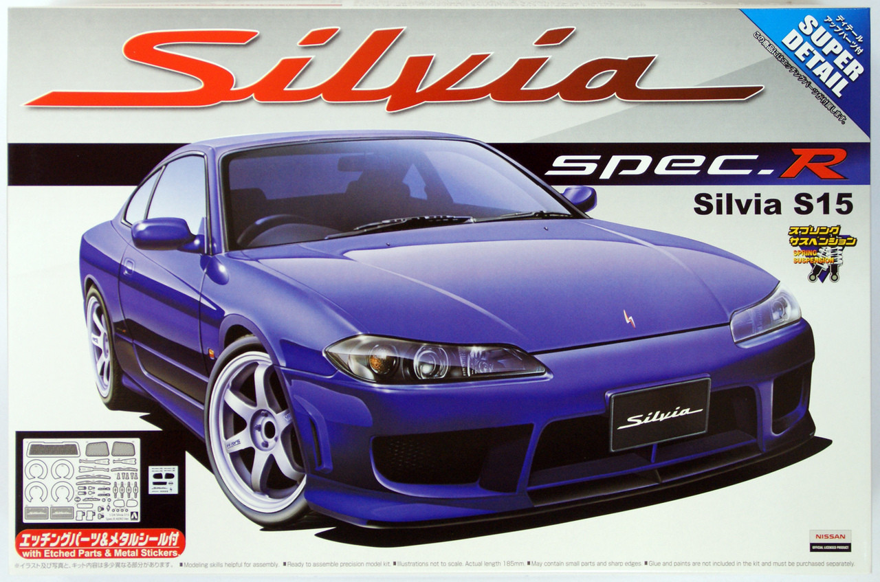 Aoshima Nissan Silvia S15 Spec R Aero Version Super Detail 1 24 Scale Kit Plaza Japan