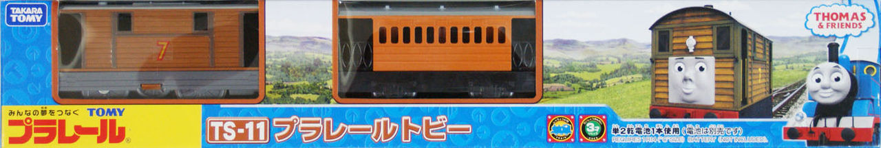 Takara Tomy Pla-Rail Plarail TS-11 Thomas The Tank Engine Toby Train