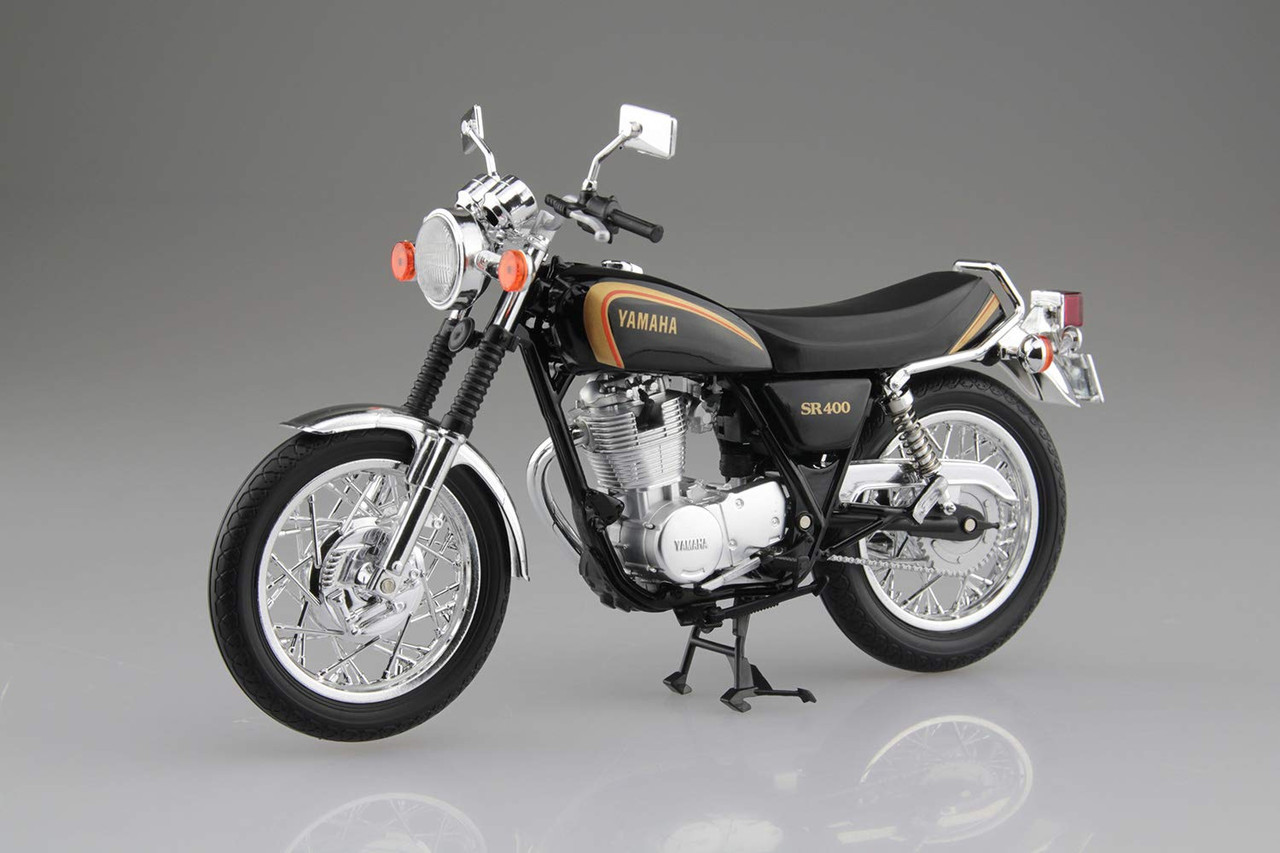 Aoshima Skynet 05863 YAMAHA SR400 Black Gold 1/ | PlazaJapan