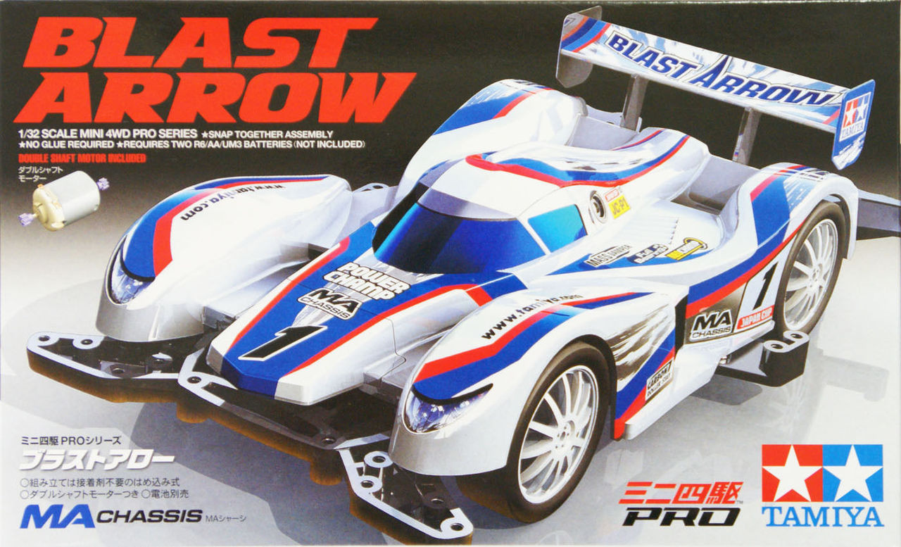 Tamiya 18635 Mini 4WD Blast Arrow (MS Chassis) | PlazaJapan