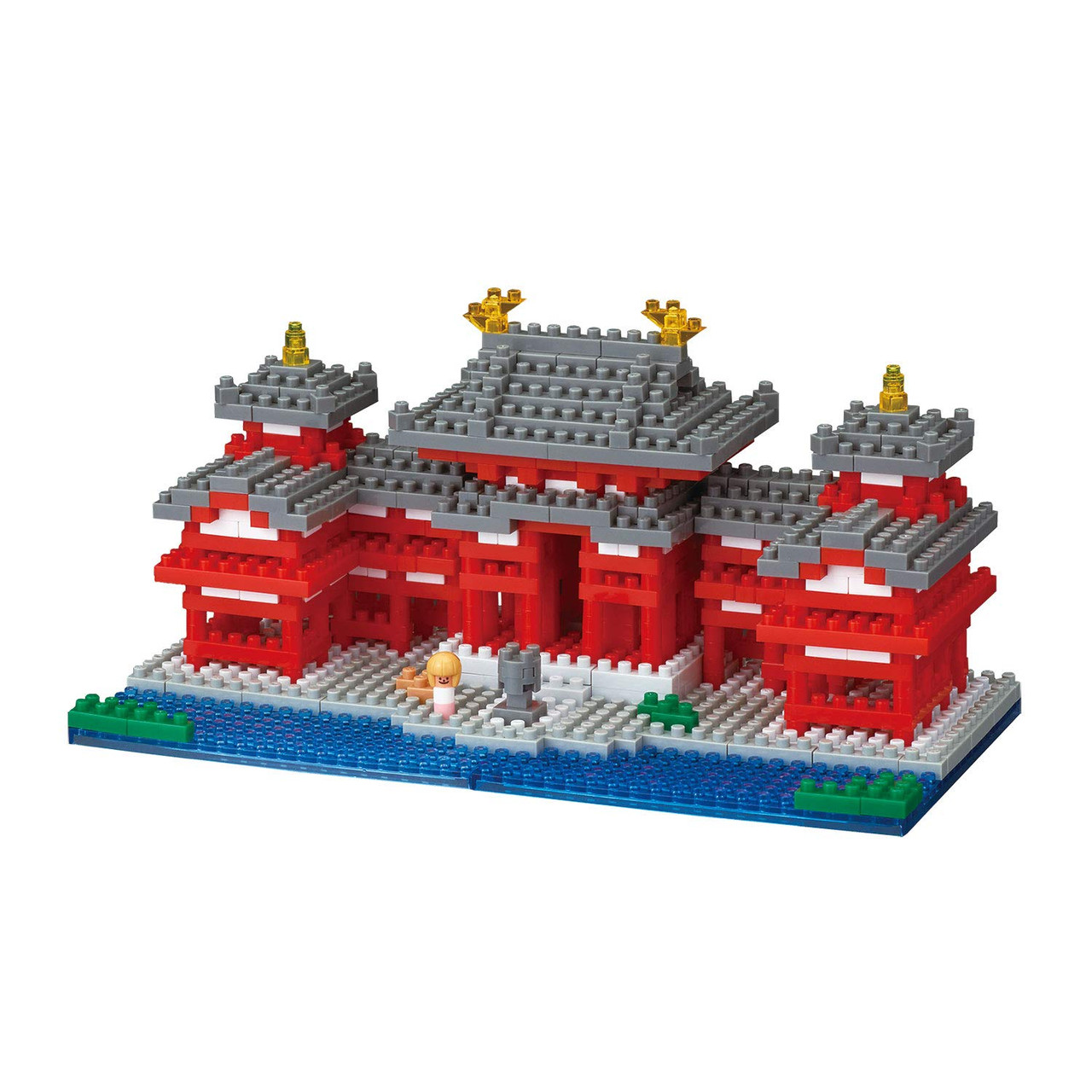 Kawada NBH-186 nanoblock Byodo-In Temple | PlazaJapan