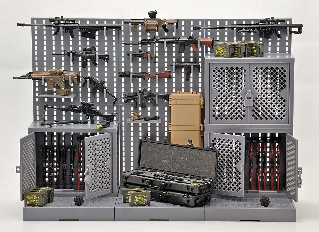 Tomytec LD002 Military Series Little Armory Gun Rack A 1/12 Kit