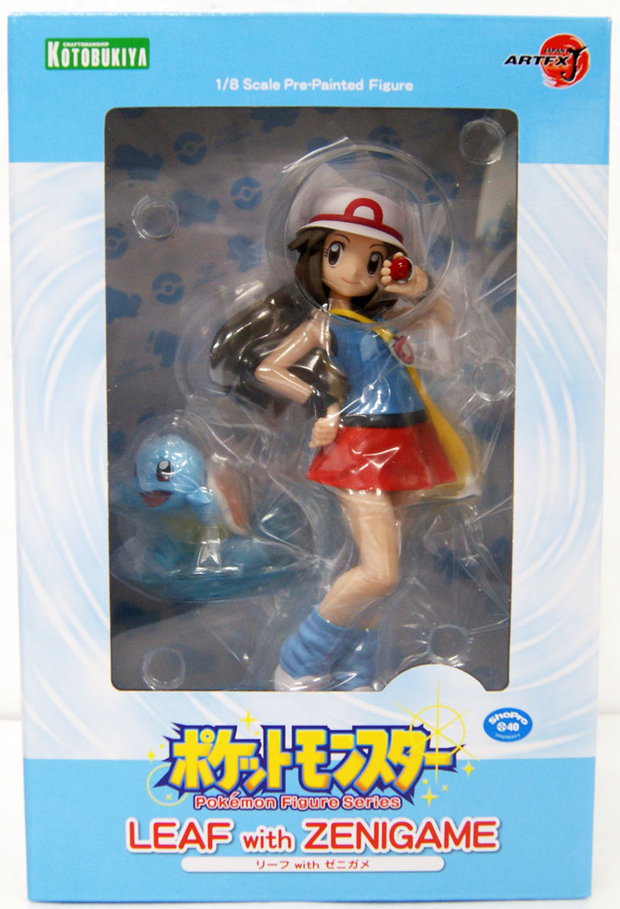 Kotobukiya Green Leaf With Squirtle 1 8 Figure Plazajapan Kotobukiya Green Leaf With Squirtle 1 8 Figure Plazajapan