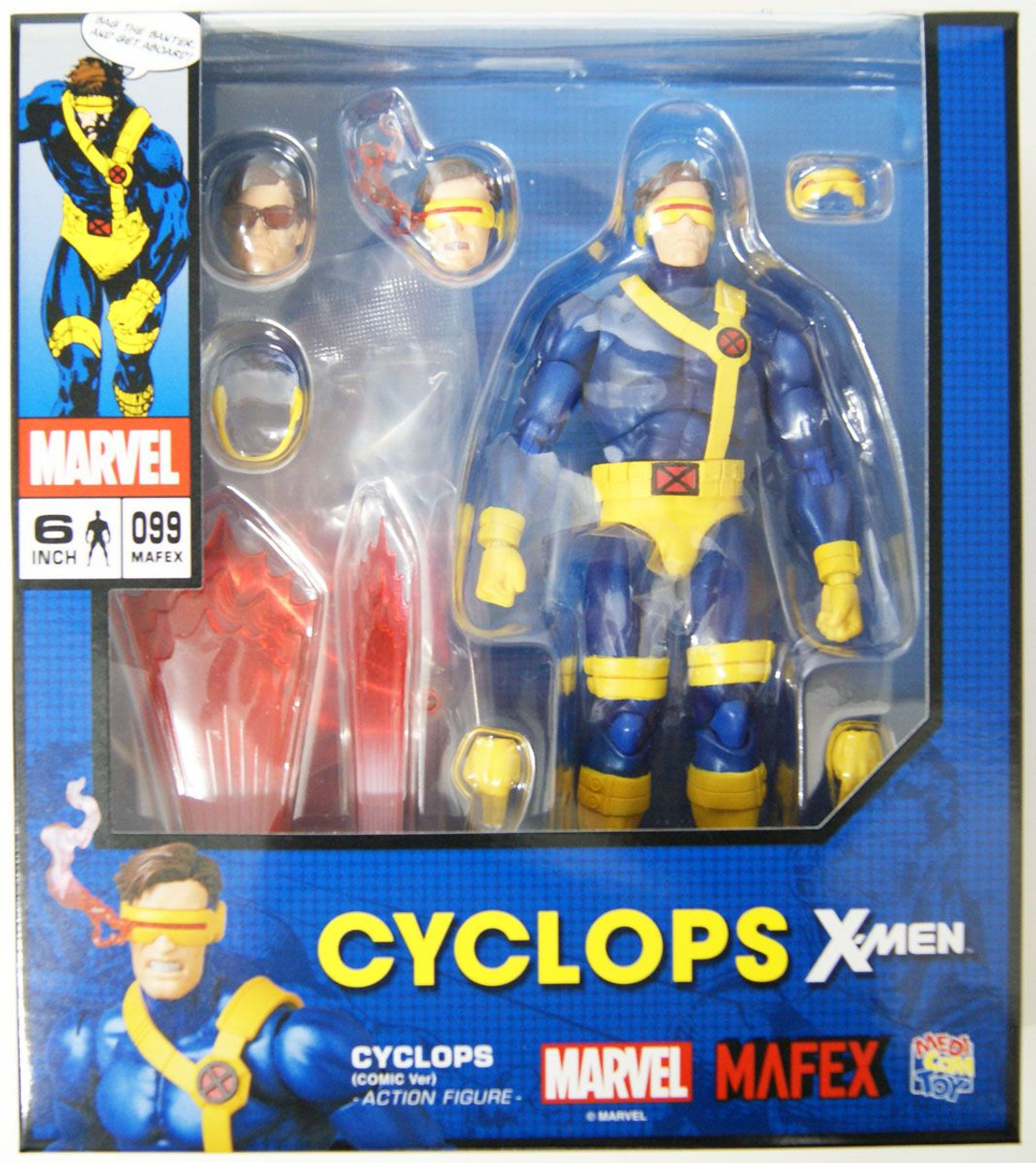 Medicom MAFEX CYCLOPS Comic Ver. Figure (X-Men) | PlazaJapan