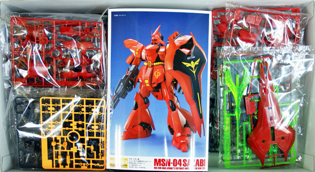 MG 1/100 RX-93ν/GUNDAM & MSN-04 SAZABI Amazon.com: Bandai Hobby - MG 1/100 MSN-04 Sazabi Version Ka
