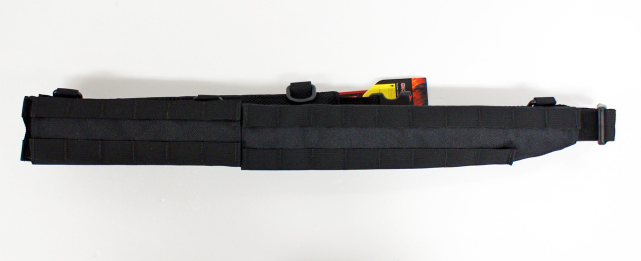 Laylax Ghost Gear 3 Piece MOLLE Pad Belt Size L-XL Black 140449