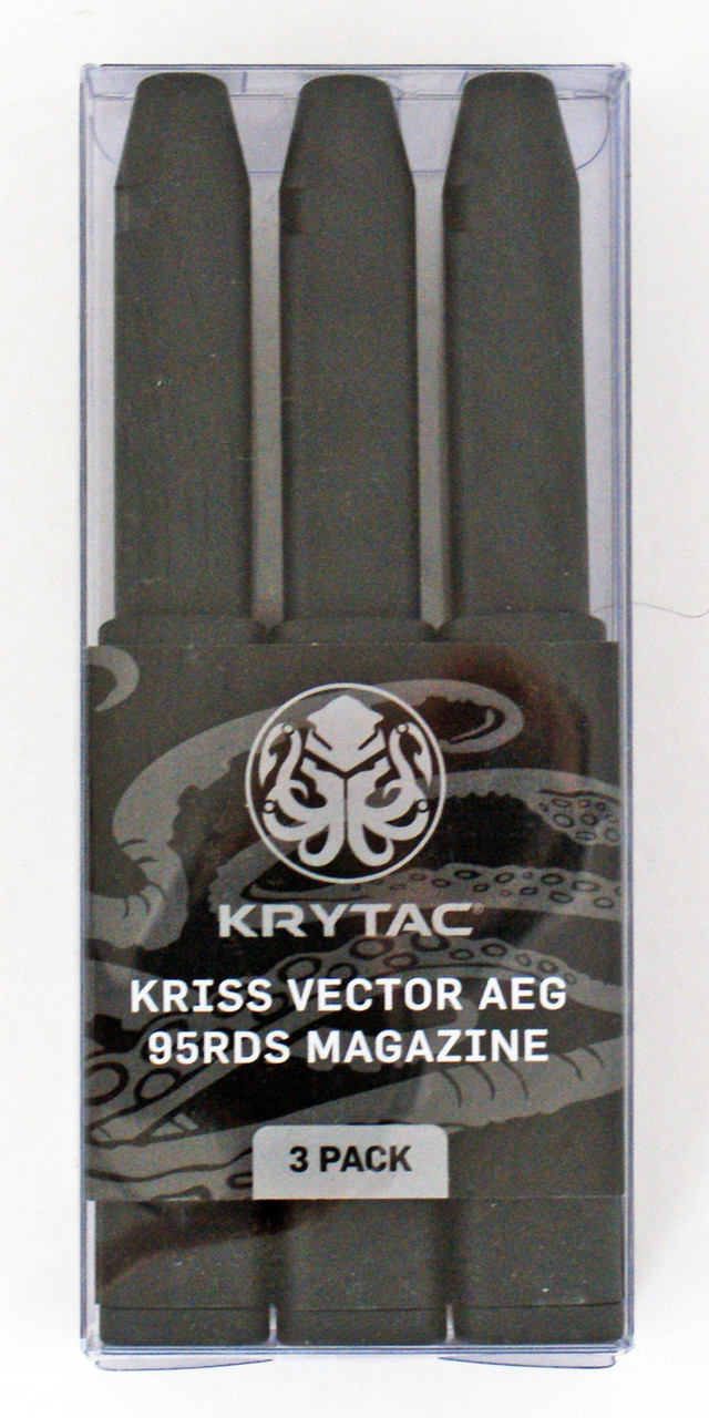 KRYTAC KRISS VECTOR AEG 95RDS マガジン 3パック