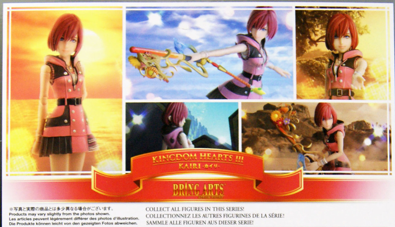 KINGDOM HEARTS III BRING ARTS KAIRI カイリ Amazon.com: Square Enix-Kingdom Hearts III Play Arts Kai