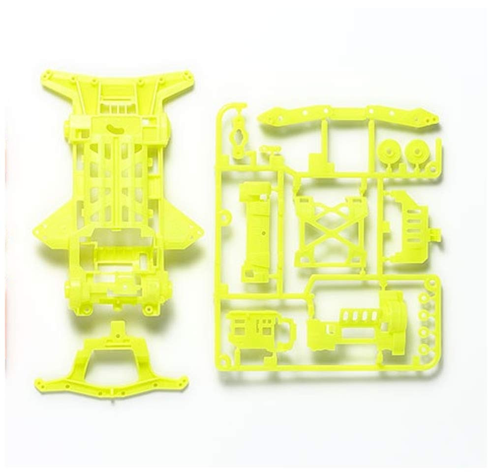 Tamiya 95479 Mini 4WD Super XX Fluorescent-Color Chassis Set