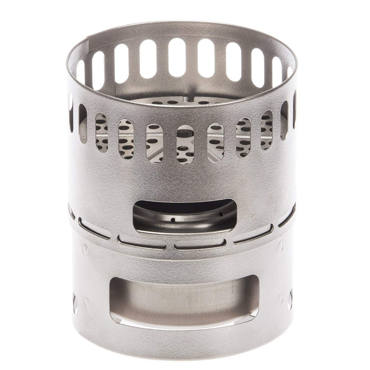 Evernew EBY255 Titanium Alcohol Stove DX set (Ti Dx Stand + Ti Stove)