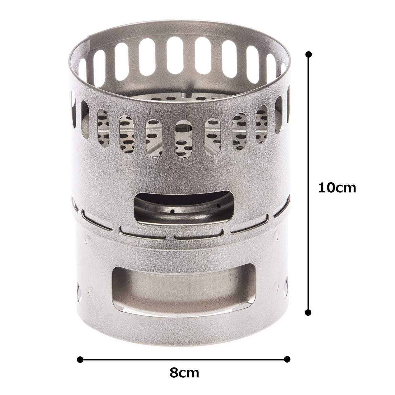 Evernew EBY255 Titanium Alcohol Stove DX set (Ti Dx Stand + Ti Stove)