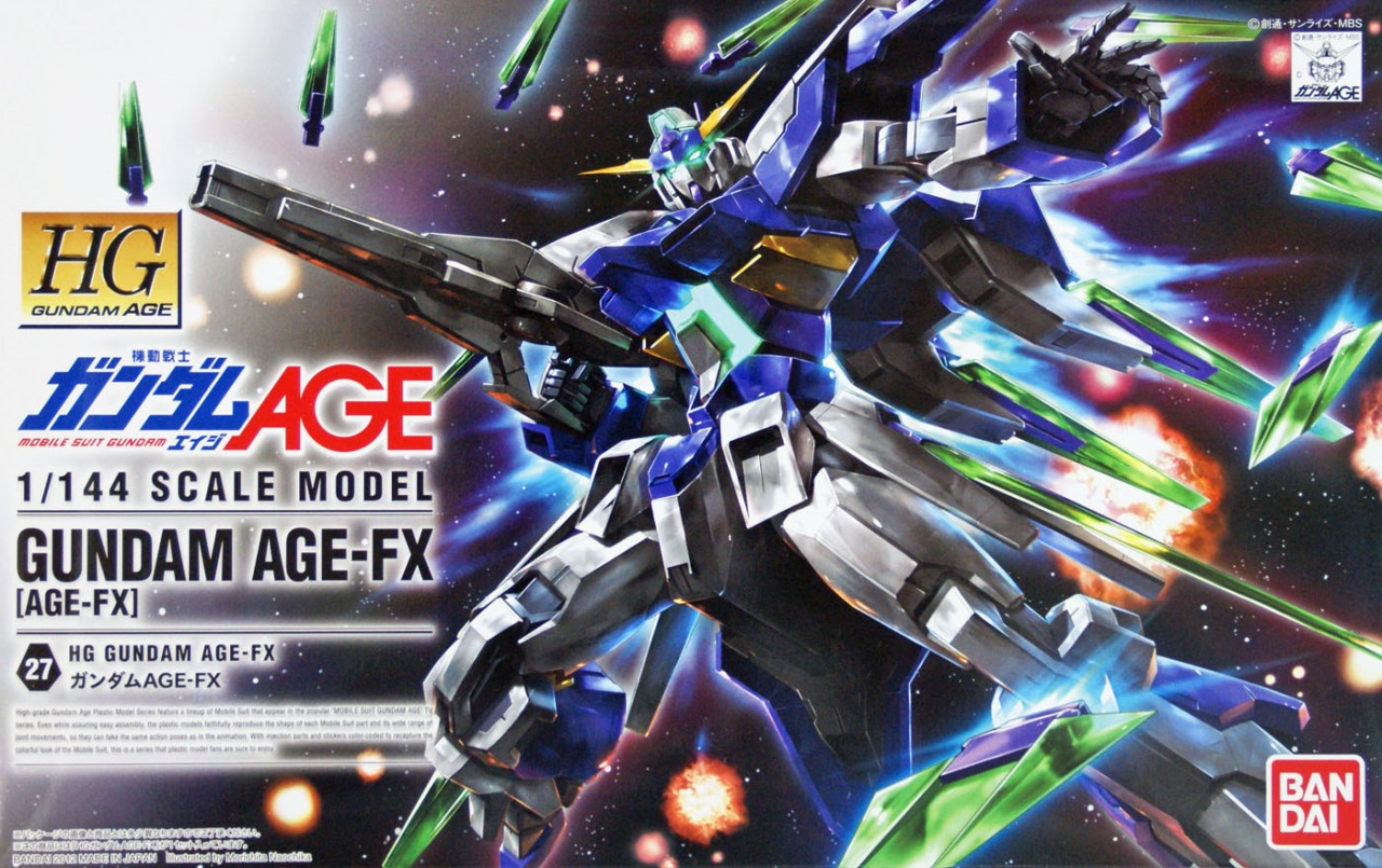 Bandai Gundam Hg Age 27 Gundam Age Fx 1 144 Plazajapan