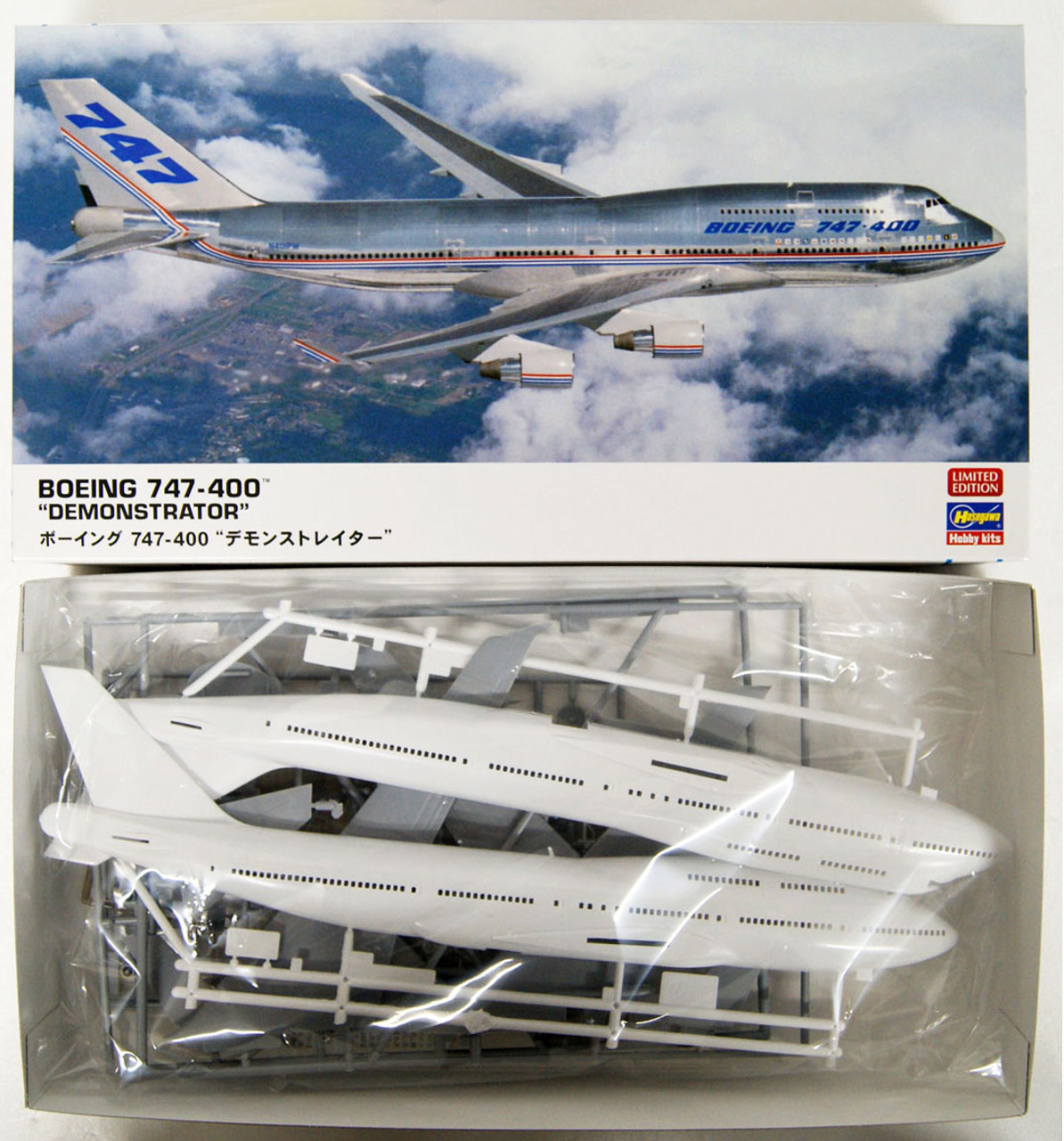 Hasegawa 10832 Boeing 747-400 Demonstrator 1/200 Scal