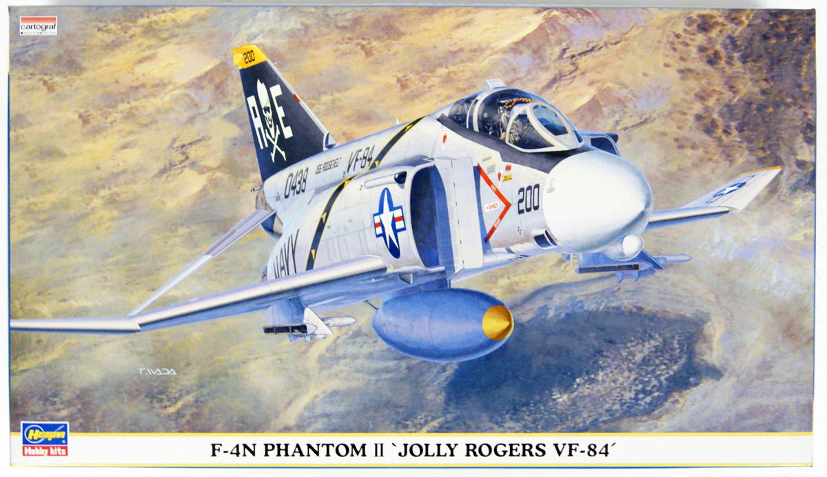 ハセガワ 1/48 F-4J ファントム VF-84 JOLLY ROGERS Hasegawa 00367 F-4N Phantom II Jolly Rogers VF-84 1/7 | PlazaJapan